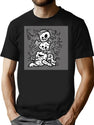Ghost Of Disapproval Tote Magic Bootleg Graphic T-Shirt - Black