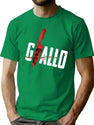 Giallo T-Shirt for Men & Women, T-Shirts Graphic Tee - Green