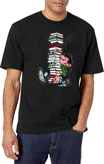 Gift For Men Batem Spirou Idol Gifts Fot You T-Shirt for Men & Women, T-Shirts Graphic Tee - Black