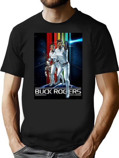 Gift Idea Buck In The 25Th Century Funny Gifts For Birthday T-Shirt for Men & Women, T-Shirts Graphic Tee - Black