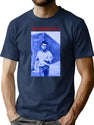 Gift Idea Morrissey Silkscreened 1992 North American Tour Gift for Birthday Premium Heavyweight Cotton T-Shirt - Navy