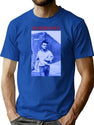 Gift Idea Morrissey Silkscreened 1992 North American Tour Gift for Birthday Premium Heavyweight Cotton T-Shirt - Blue