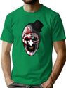 Gifts For Men Art The Clown Graphic For Fan T-Shirt for Men & Women, T-Shirts Graphic Tee - Green