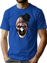 Gifts For Men Art The Clown Graphic For Fan T-Shirt for Men & Women, T-Shirts Graphic Tee - Blue