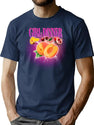 Girl Dinner Vintage Bootleg Rap Bootleg Graphic T-Shirt - Navy