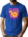 Girl Dinner Vintage Bootleg Rap Bootleg Graphic T-Shirt - Blue