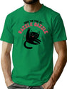 Give Em The Ol Razzle Dazzle Cat Funny Premium Heavyweight Cotton T-Shirt - Green