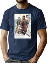 Gladiator Movie T-Shirt for Men & Women, T-Shirts Graphic Tee - Navy