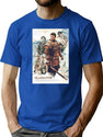 Gladiator Movie Premium Heavyweight Cotton T-Shirt - Blue