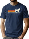 Glen Of Imaal Terrier Dog Vintage Retro Pet Lover T-Shirt for Men & Women, T-Shirts Graphic Tee - Navy