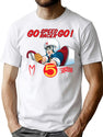 Go Racer Go T-Shirt for Men & Women, T-Shirts Graphic Tee - White
