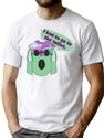 Go To The Toilet - Funny Bad Translation Bootleg Graphic T-Shirt - White