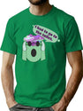 Go To The Toilet - Funny Bad Translation Bootleg Graphic T-Shirt - Green