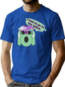 Go To The Toilet - Funny Bad Translation Bootleg Graphic T-Shirt - Blue