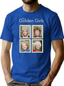 Golden Girls Art 09 T-Shirt for Men & Women, T-Shirts Graphic Tee - Blue