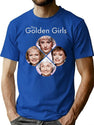 Golden Girls Art T-Shirt for Men & Women, T-Shirts Graphic Tee - Blue