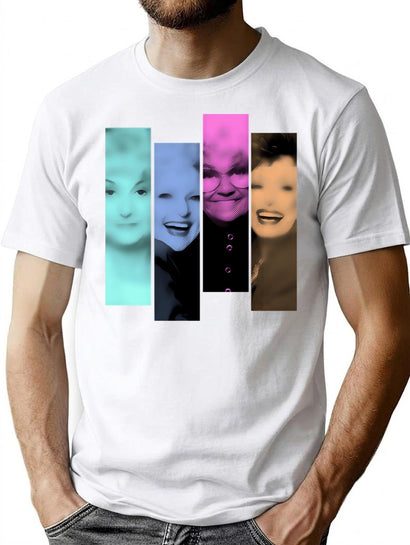 Golden Girls Club T-Shirt for Men & Women, T-Shirts Graphic Tee - Black