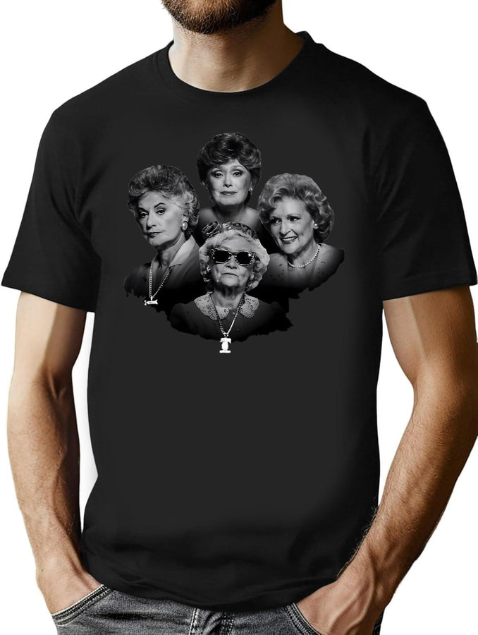 Golden Girls - Death Row T-Shirt for Men & Women, T-Shirts Graphic Tee - Black