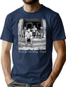 Golden Girls Eat Dirt And Die Trash Retro Gift T-Shirt for Men & Women, T-Shirts Graphic Tee - Navy