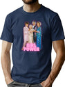 Golden Girls Girl Power T-Shirt for Men & Women, T-Shirts Graphic Tee - Navy