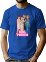 Golden Girls Girl Power T-Shirt for Men & Women, T-Shirts Graphic Tee - Blue