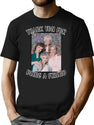Golden Girls Inspired Thank You For Being A Friend T-Shirt for Men & Women, T-Shirts Graphic Tee - Black