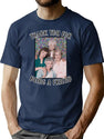 Golden Girls Inspired Thank You For Being A Friend T-Shirt for Men & Women, T-Shirts Graphic Tee - Navy