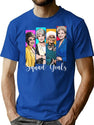 Golden Girls New T-Shirt Squad Goals T-Shirt for Men & Women, T-Shirts Graphic Tee - Blue