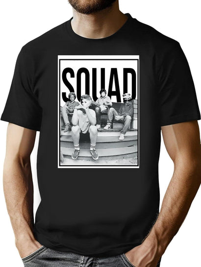 Golden Girls-Squad Art Board Print T-Shirt for Men & Women, T-Shirts Graphic Tee - Black