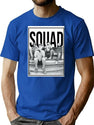Golden Girls-Squad Art Board Print T-Shirt for Men & Women, T-Shirts Graphic Tee - Blue