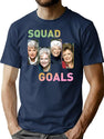 Golden Girls Squad T-Shirt T-Shirt for Men & Women, T-Shirts Graphic Tee - Navy