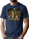 Golden Girls Stay Golden Abbey Road T-Shirt for Men & Women, T-Shirts Graphic Tee - Navy