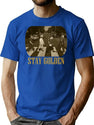 Golden Girls Stay Golden Abbey Road T-Shirt for Men & Women, T-Shirts Graphic Tee - Blue