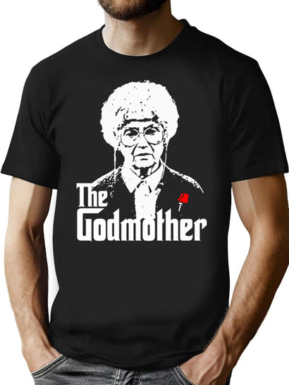 Golden Girls The Godmother T-Shirt for Men & Women, T-Shirts Graphic Tee - Black