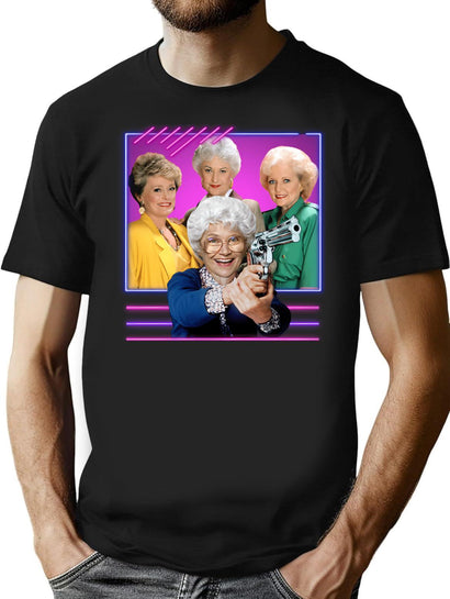 Golden Girls- Thug Life T-Shirt for Men & Women, T-Shirts Graphic Tee - Black