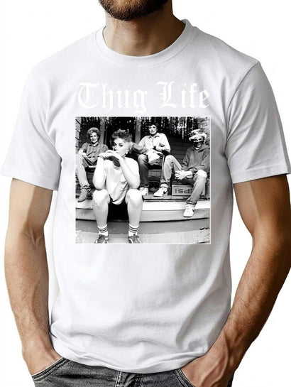 Golden Girls Thug Life T-Shirt for Men & Women, T-Shirts Graphic Tee - Black