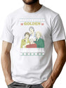 Golden Girls Ugly Sweater Christmas T-Shirt for Men & Women, T-Shirts Graphic Tee - White