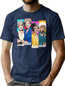 Golden Girls (11) T-Shirt for Men & Women, T-Shirts Graphic Tee - Navy