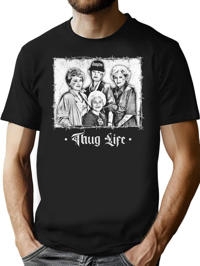 Golden Girls (12) T-Shirt for Men & Women, T-Shirts Graphic Tee - Black