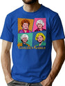Golden Girls (5) T-Shirt for Men & Women, T-Shirts Graphic Tee - Blue