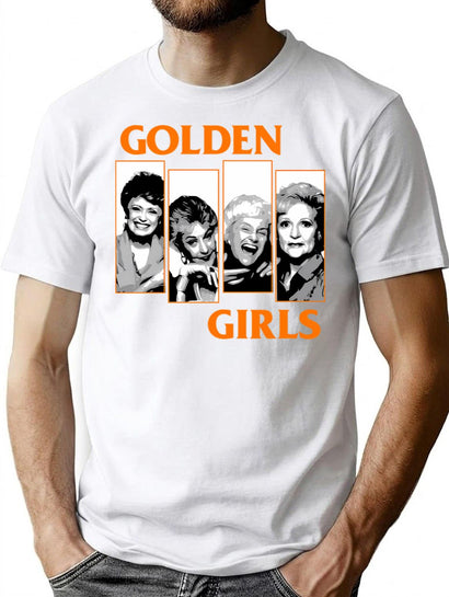 Golden Girls T-Shirt for Men & Women, T-Shirts Graphic Tee - Black