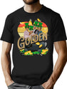 Golden St Patrick'S Day Girls Retro Heart Funny Vintage St Patty'S 80S Tv Sitcom Parody T-Shirt for Men & Women, T-Shirts Graphic Tee - Black