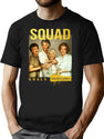 Golden Warhol Girls (3) T-Shirt for Men & Women, T-Shirts Graphic Tee - Black