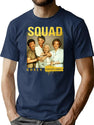 Golden Warhol Girls (3) T-Shirt for Men & Women, T-Shirts Graphic Tee - Navy
