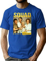 Golden Warhol Girls (3) T-Shirt for Men & Women, T-Shirts Graphic Tee - Blue
