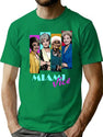 Golden Warhol Girls (5) T-Shirt for Men & Women, T-Shirts Graphic Tee - Green