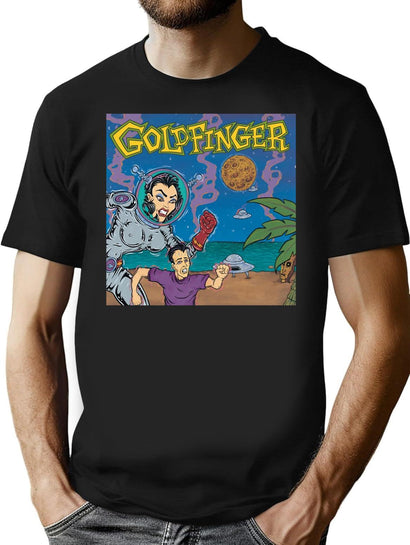 Goldfinger Band Classic T-Shirt for Men & Women, T-Shirts Graphic Tee - Black