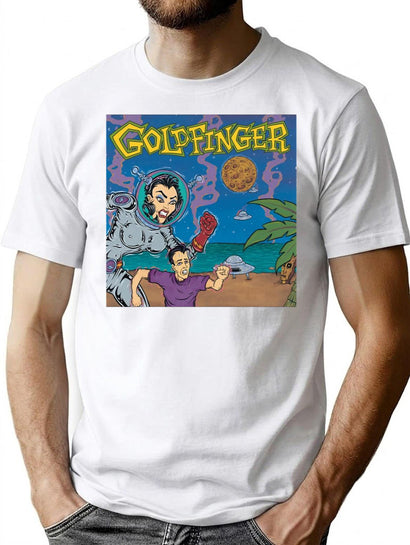Goldfinger Band Classic T-Shirt for Men & Women, T-Shirts Graphic Tee - Black