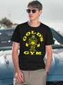 Gold's Gym Logo Black T-Shirt - Navy