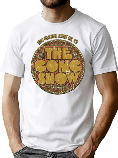 Gong Show Premium Heavyweight Cotton T-Shirt - Black